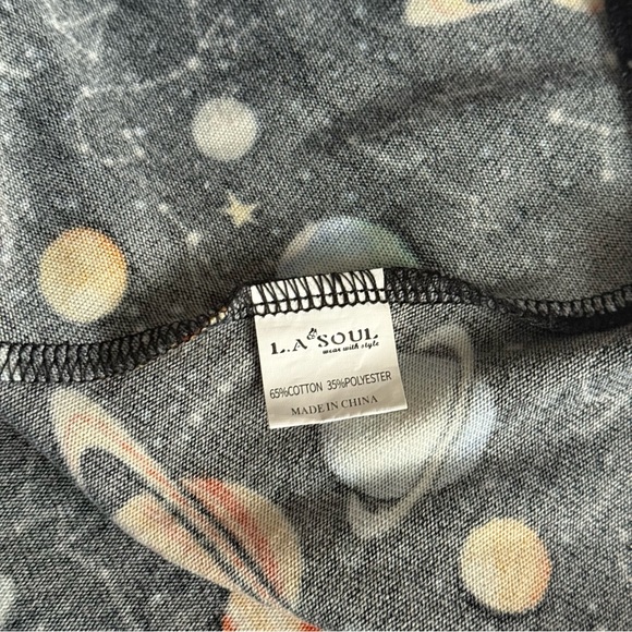LA Soul Planets Solar System Space Teacher Rockabilly Skater Dress Size Large - Picture 11 of 16